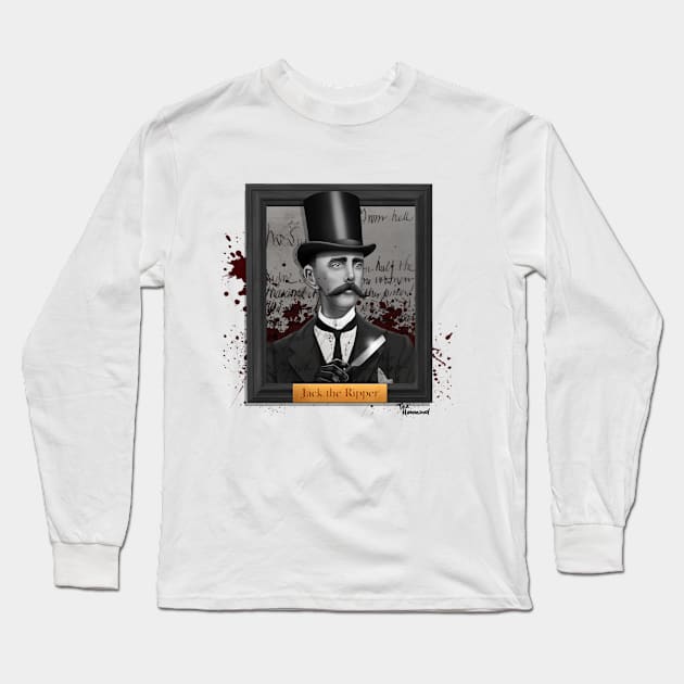 Jack the Ripper Long Sleeve T-Shirt by ted1air